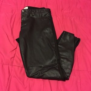 Banana republic leather pants